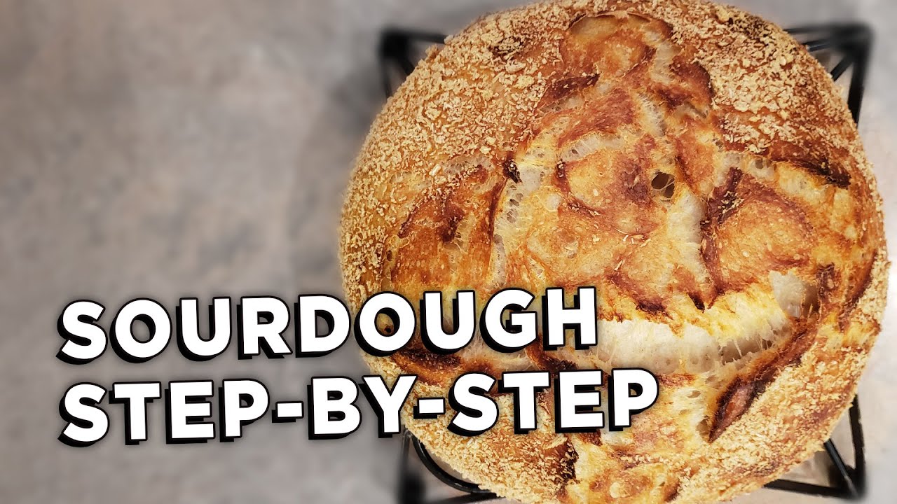 Sourdough Bread for Beginners with Step by Step Instructions