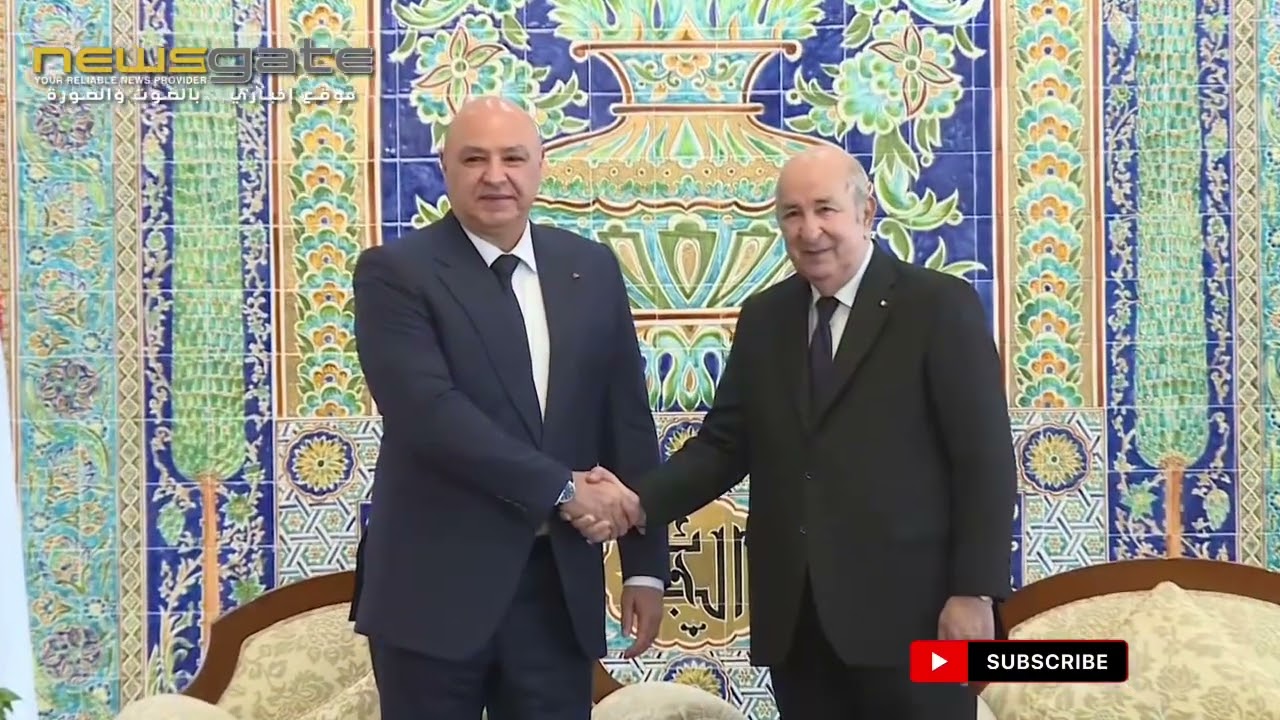 مراسم استقبال الرئيس جوزاف عون في مطار الجزائر