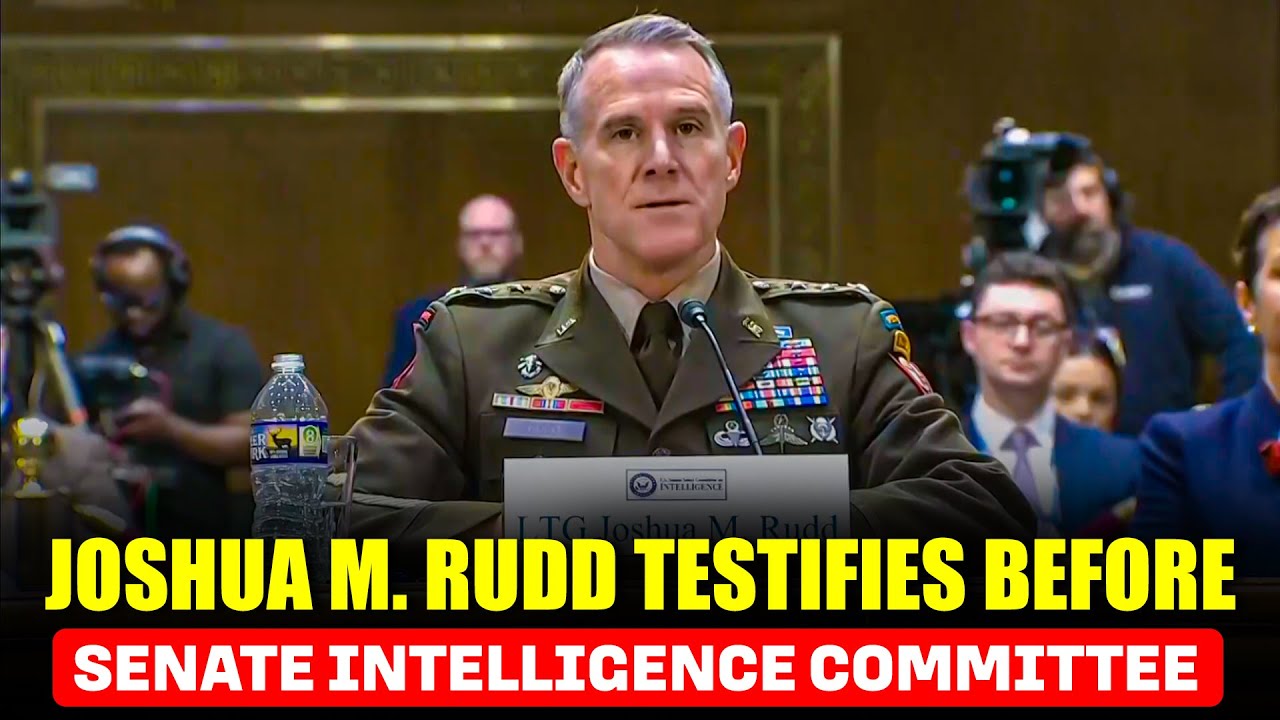 LIVE:  Lt. Gen. J. M. Rudd faces Senate Intelligence Cmte. for Nomination hearing for NSA Director