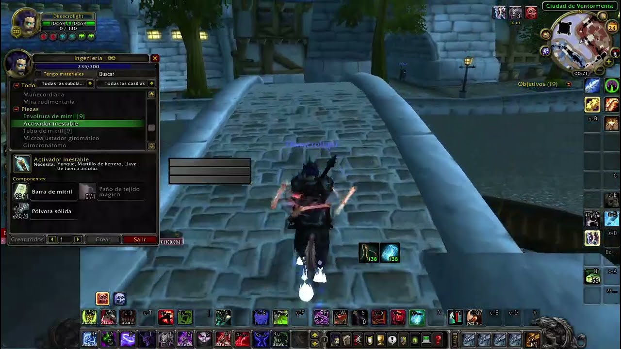 Armando a mi DK Twink 69 Ultimowow parte 4