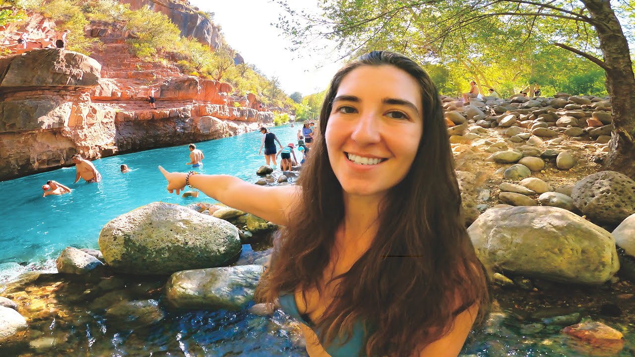 Metal Detecting a Popular cliff jump Swimming Hole