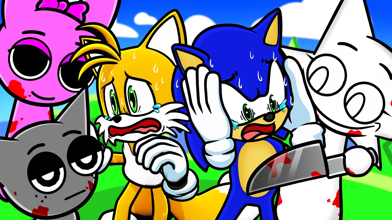 Sonic e Tails CONHECERAM os SPRUNKI no Sonic VR