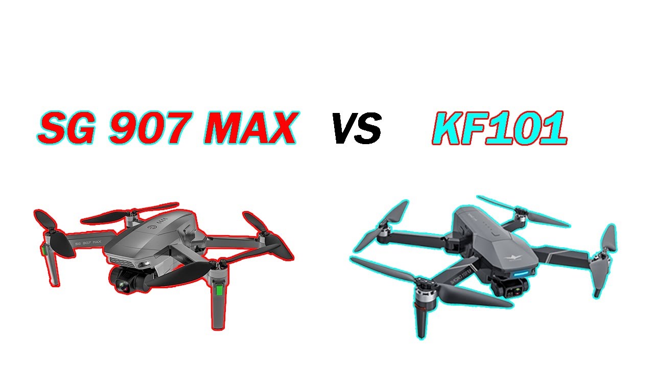 SG907 MAX VS KF101 DRONE (Short video comparison)