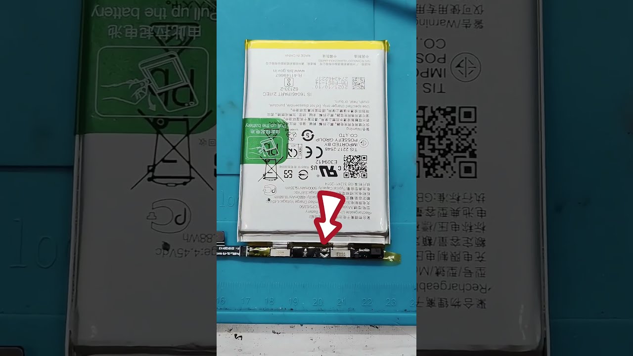 BATTERY FUSE REPAIR #tecnician #smartphone #repair #automobile #batteryrepair #oppo