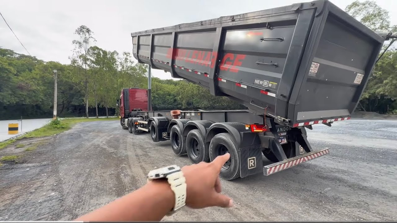 Carregamento de Cal / Passando pela Nova 381