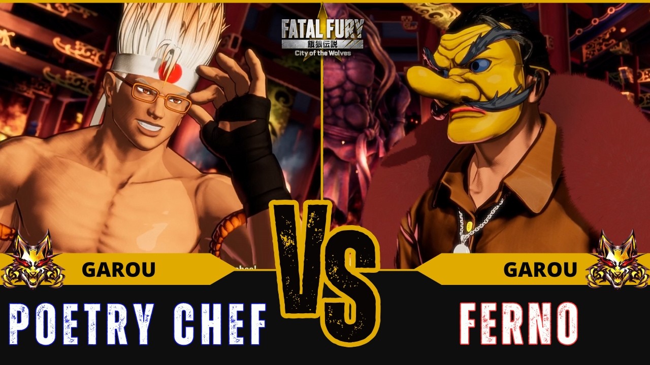 FF:CotW 🐺 POETRY CHEF (Joe Higashi) vs FERNO (Mr.Karate)⭐Replay Match - FATAL FURY: CotW - 5/26