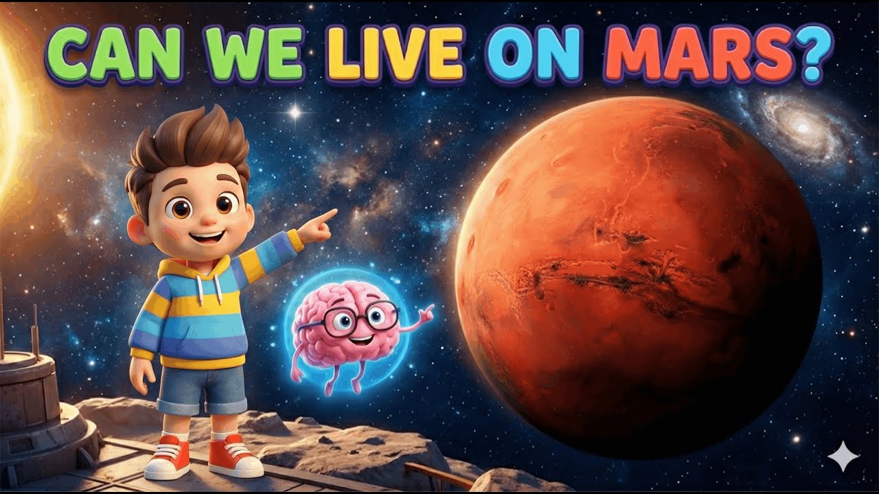 Can We Live on Mars? | Space Facts for Kids 🚀