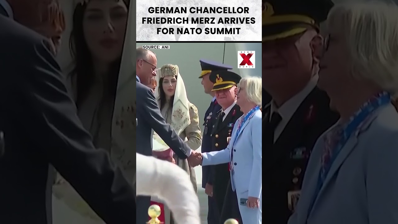 German Chancellor Merz joins key NATO summit in Ankara | #viral #shorts