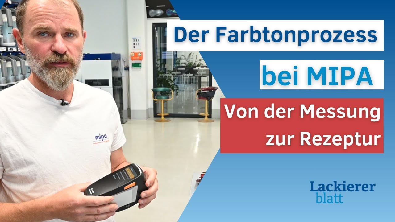 Der Farbtonprozess bei MIPA