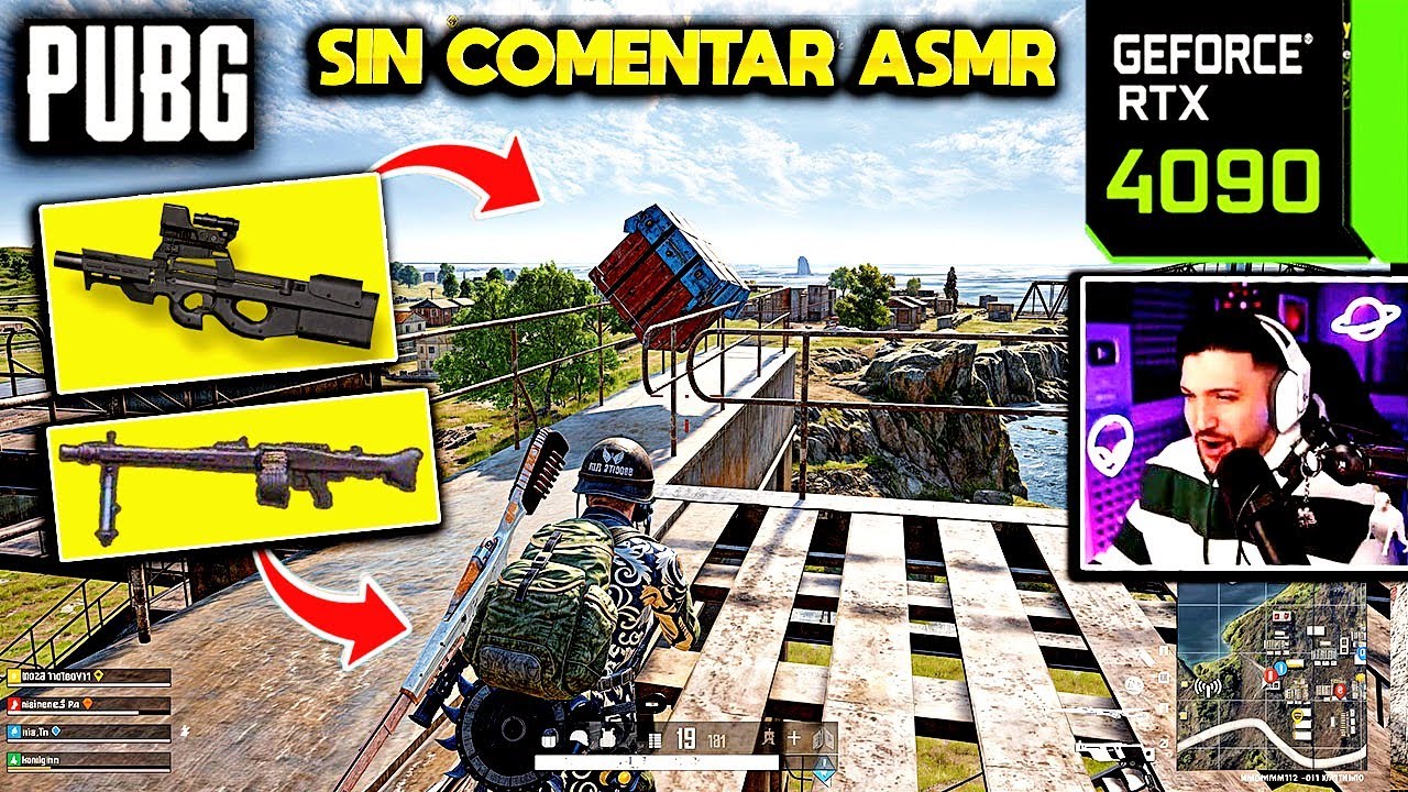 PUBG pero con el COMBO MAS INSANO MG3 y P90 - PARTIDA SIN COMENTAR! RTX 4090 -  (No Commentary)