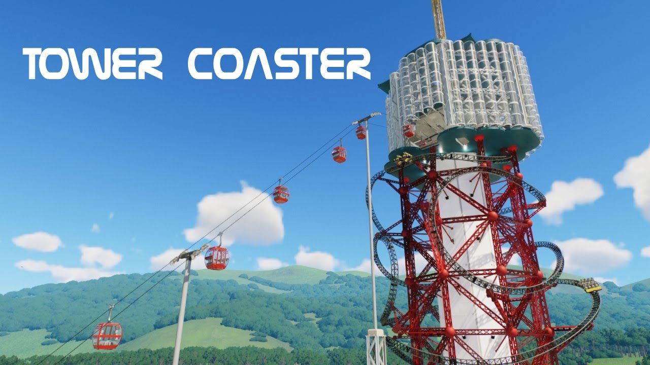 First Tower Coaster & Resort - Onride Coaster and CableCar - Planet Coaster - workshop 75GG26BS9