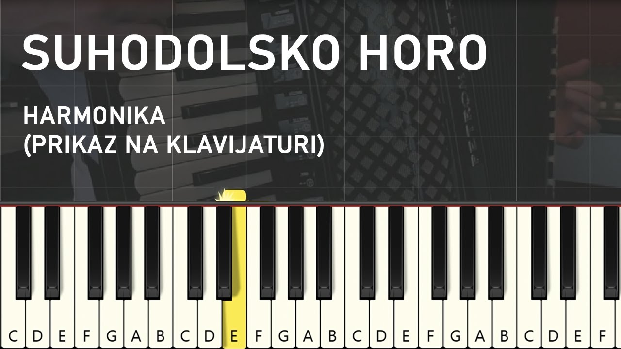 Suhodolsko horo [HARMONIKA / ACCORDION / tutorial]