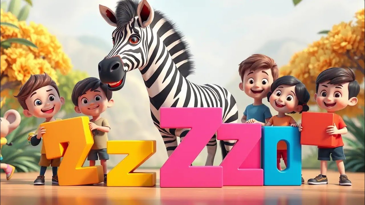 Z for Zebra Song 🦓 | Fun Alphabet Song for Kids | ABC Learning Songs&rdquo;
