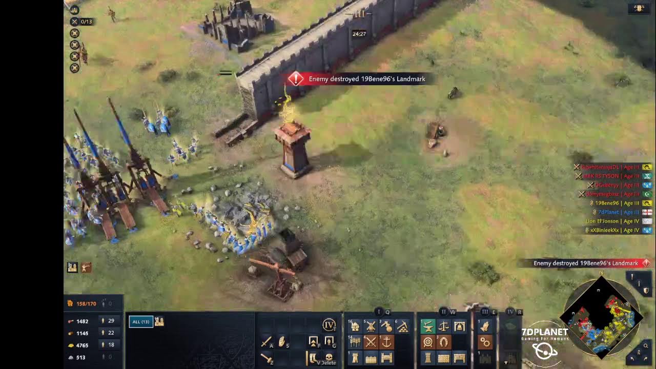 Age Of Empires IV Team Ranked Battle Match