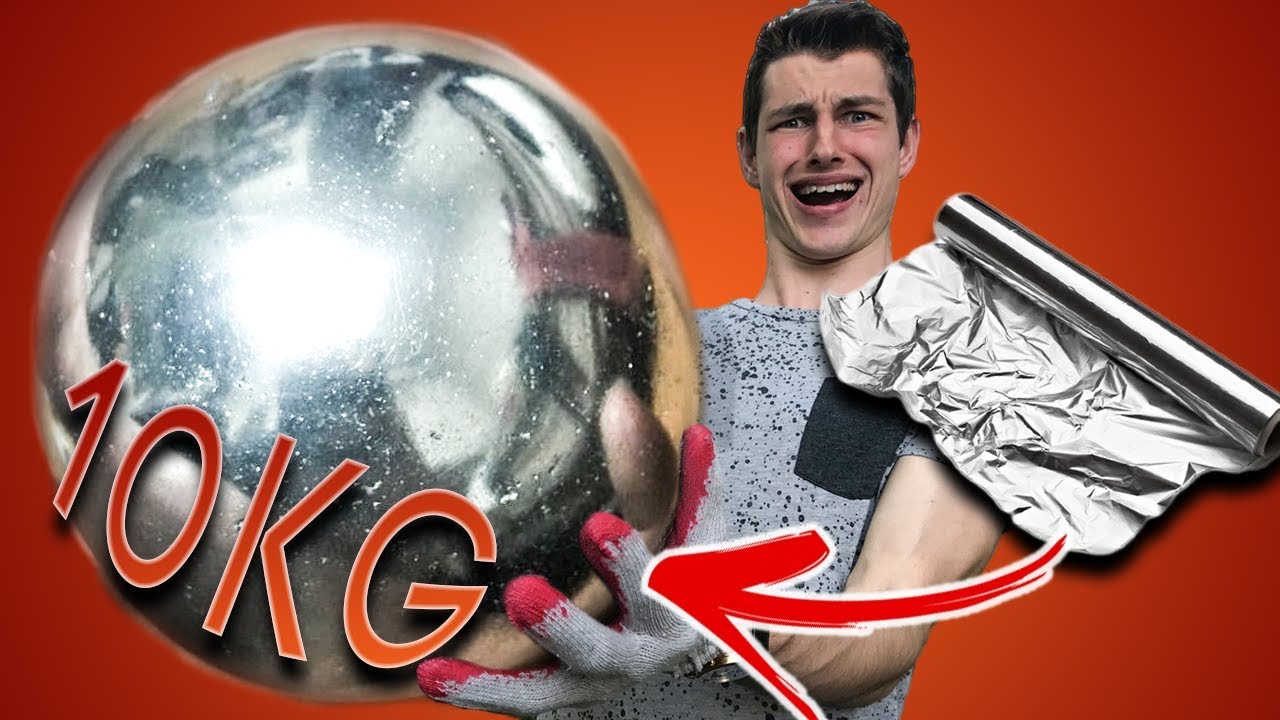 GIGANTYCZNA KULA Z 1500 METRÓW FOLII ALUMINIOWEJ! JAPANESE FOIL BALL CHALLENGE