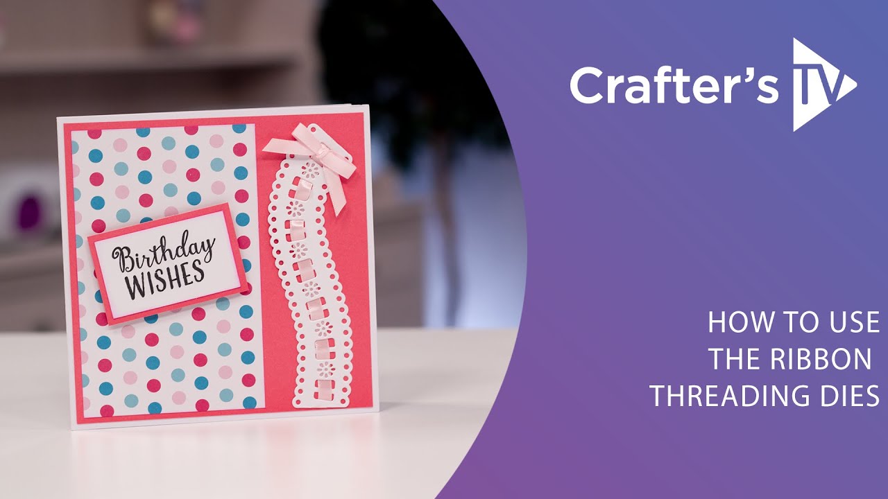 Monthly Craft Kit #42 Ribbon Threading | Demo 1