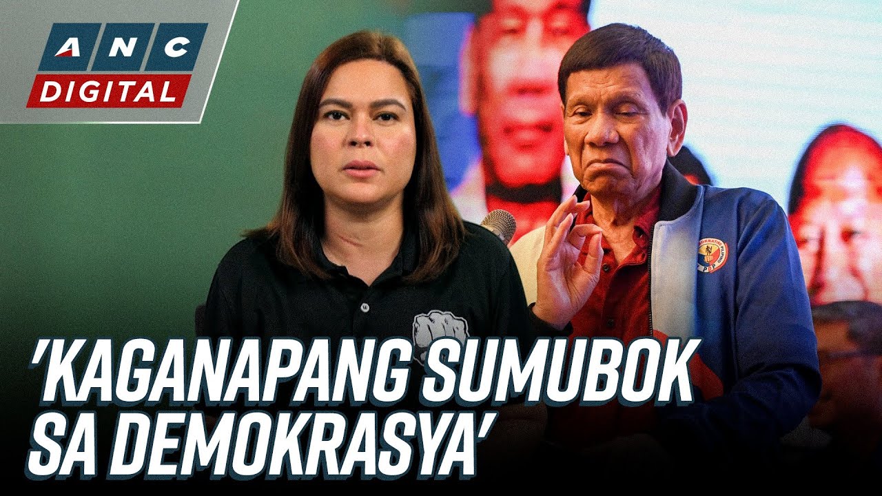 FULL: VP Sara Duterte statement on 1st year anniversary of dad's ICC arrest | ANC