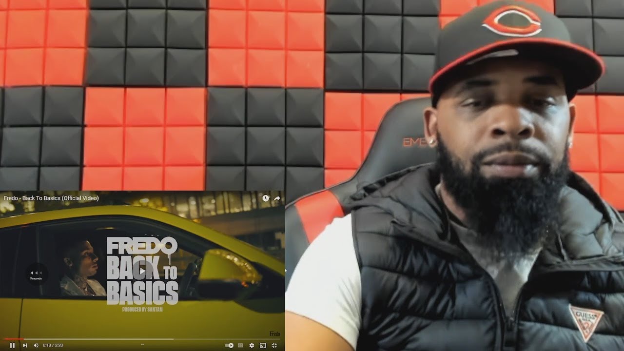 AMERICAN REACTS TO -Fredo - Back To Basics (Official Video)