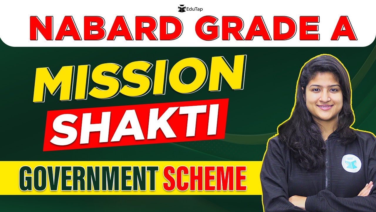 Mission Shakti | Important Government Schemes PDFs & Notes | RBI, NABARD, SEBI Preparation