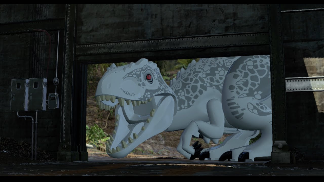 LEGO Jurassic World Walkthrough - Parking Garage (1080p60HD)