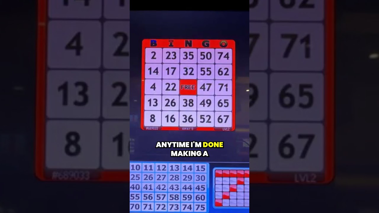 Peek Mode in Bingo Machine Settings