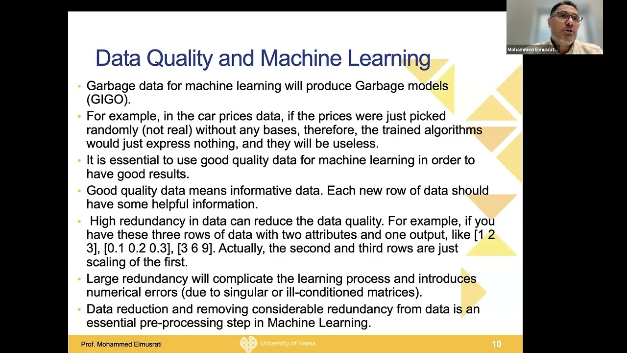 Online Session (11): Data pre-processing, PCA