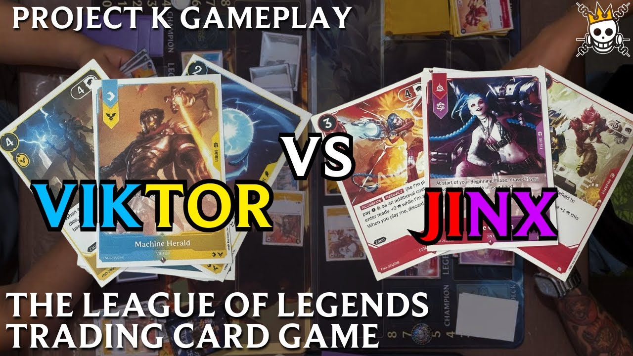 Former LoR players trying Project K! Mental Order Viktor VS Fury Chaos Jinx | StreetfoodKingsPH