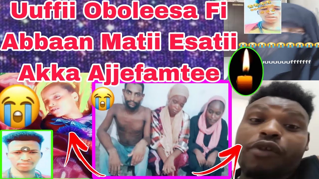 😭🔪🖤🖤👈Haadha Isii Dalaallii Ajjeese Ijollee Gatee Matii Fi Abbaa Manaa Isii Wan Jedhe Uuffii