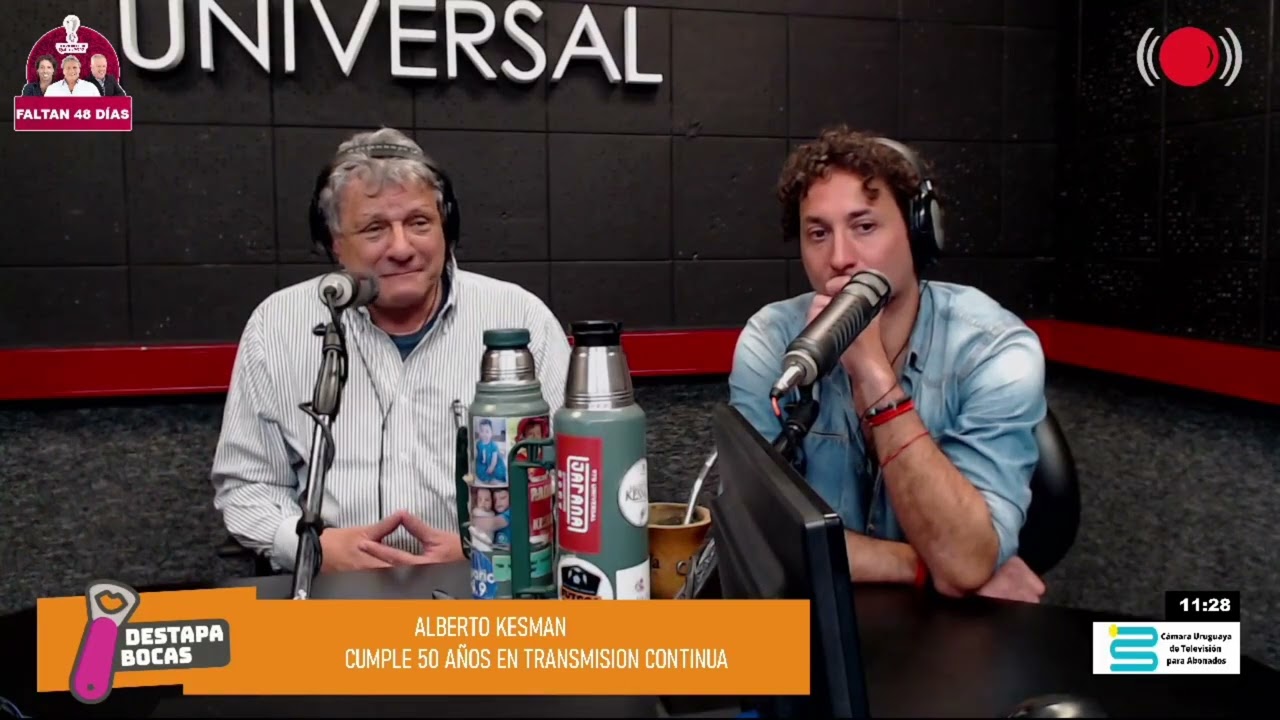 HOMENAJE A ALBERTO KESMAN - 50 AÑOS EN 970 UNIVERSAL - EL DETAPABOCAS