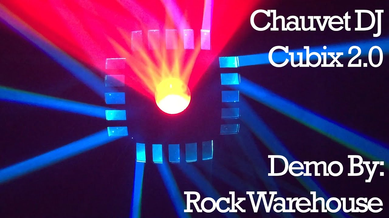 CHAUVET DJ CUBIX 2.0 | Demo by Rock Warehouse