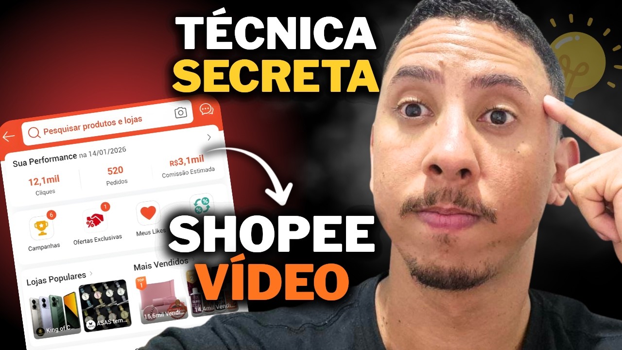IMPOSSÍVEL VOCÊ NÃO VENDER NA SHOPEE VÍDEO FAZENDO ISSO