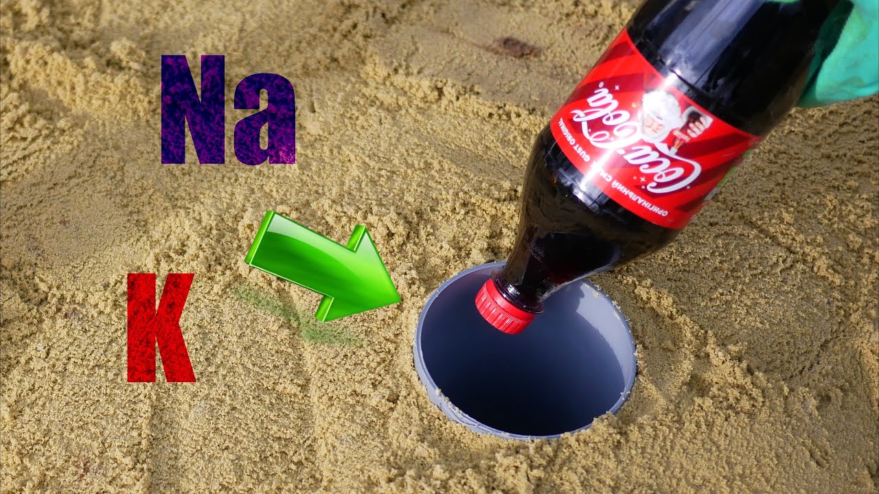 Experiment: Coca-Cola + Na & K Underground