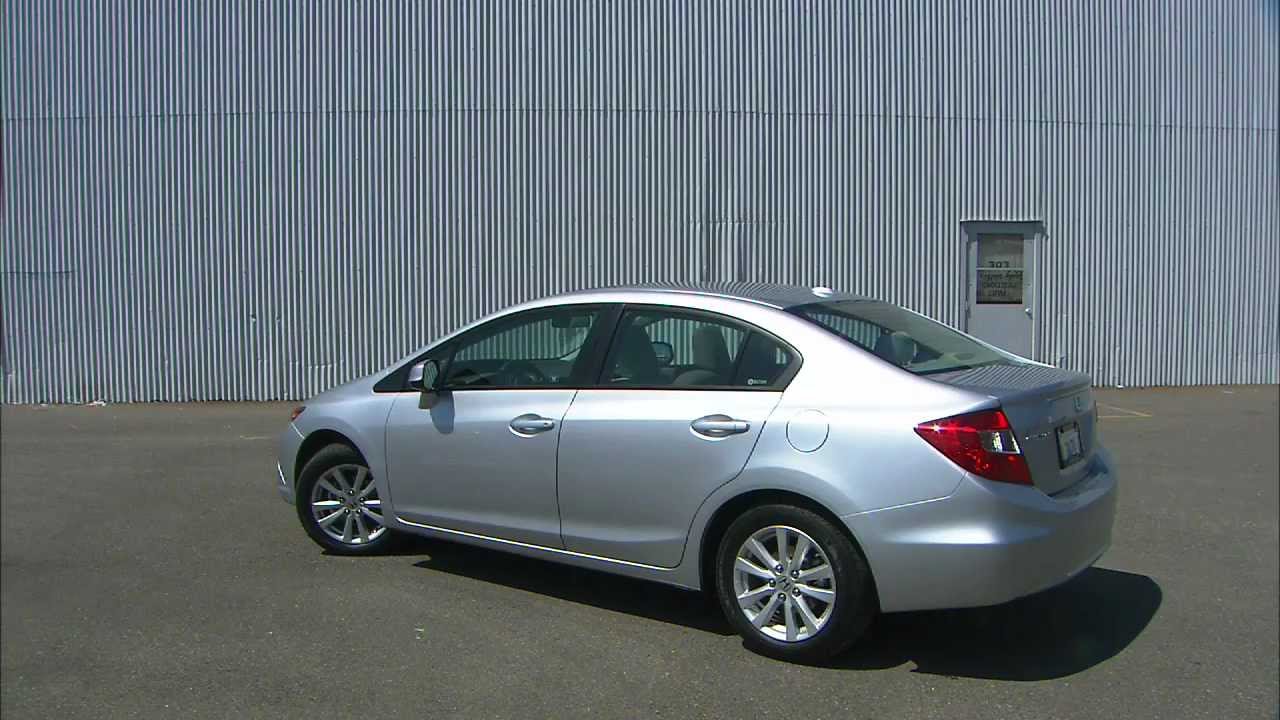 2012 Honda Civic EX Sedan With Navigation Video Review
