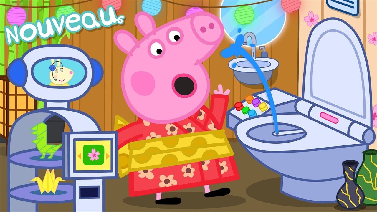 Les histoires de Peppa Pig 🤖 Au magasin japonais 🍜 Épisodes de Peppa Pig