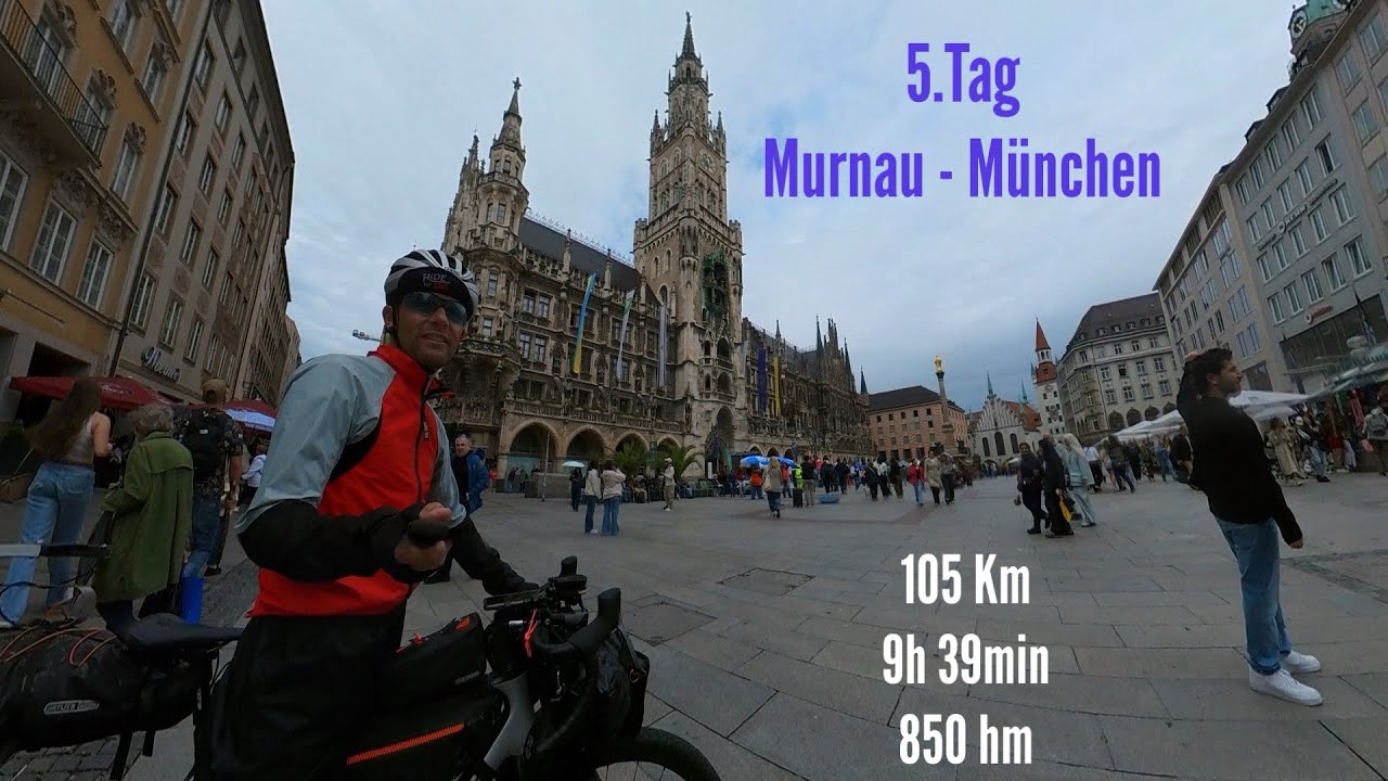 5.Tag - 5.6.25 - Murnau - Starnberg - München - Deutschlandtour - Gravelbike-Rispe Andreas Freimann