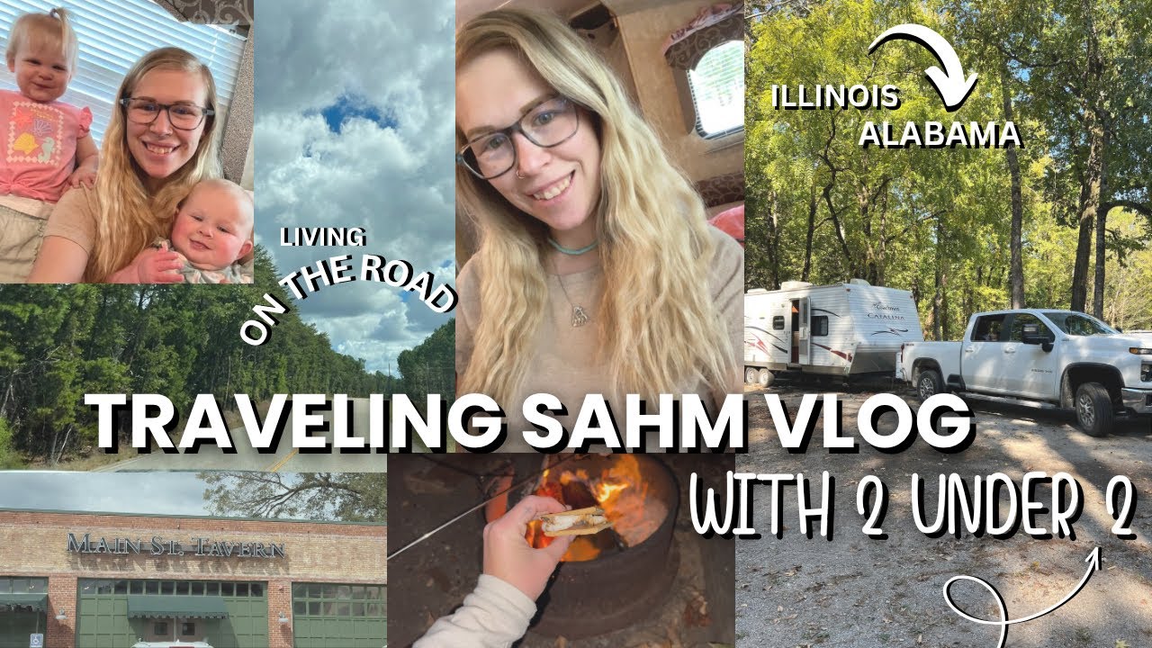 LIVING ON THE ROAD AS A SAHM / TRAVEL VLOG / 2 UNDER 2 