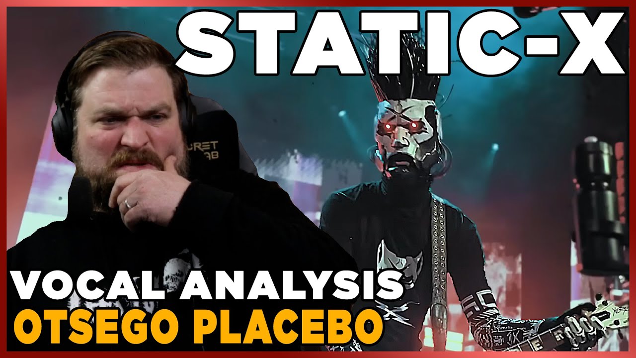 I guess I love Static-X? Vocal Coach reacts to 