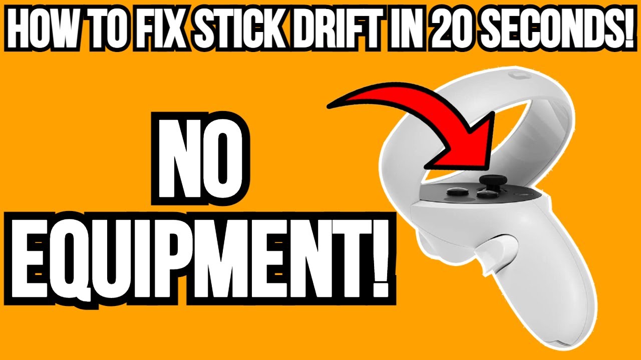 Как исправить дрейф Oculus Stick за 20 секунд БЕСПЛАТНО! #Shorts