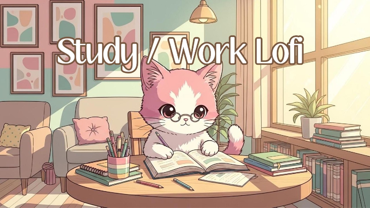 Lofi Music for Studying, Working & Deep Focus | Cozy Cafe Coworking