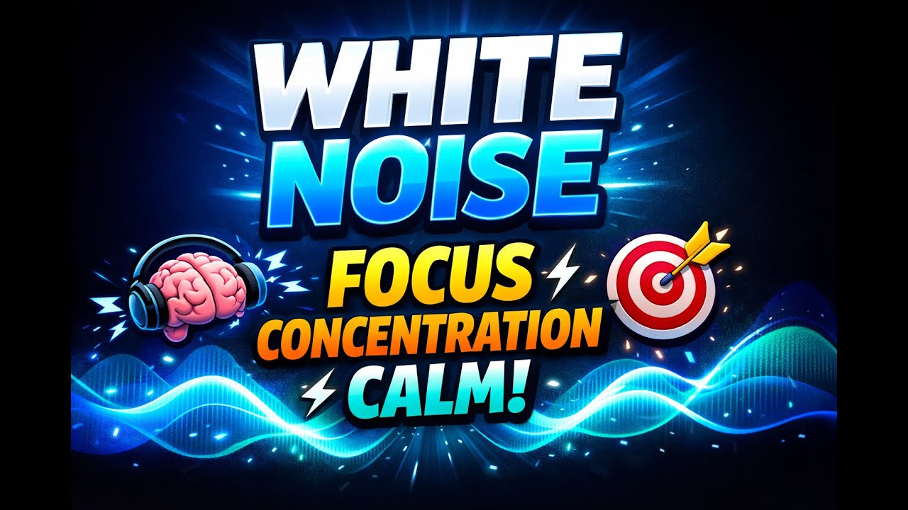 White Noise For Focus,Concentration, Calm Your Mind