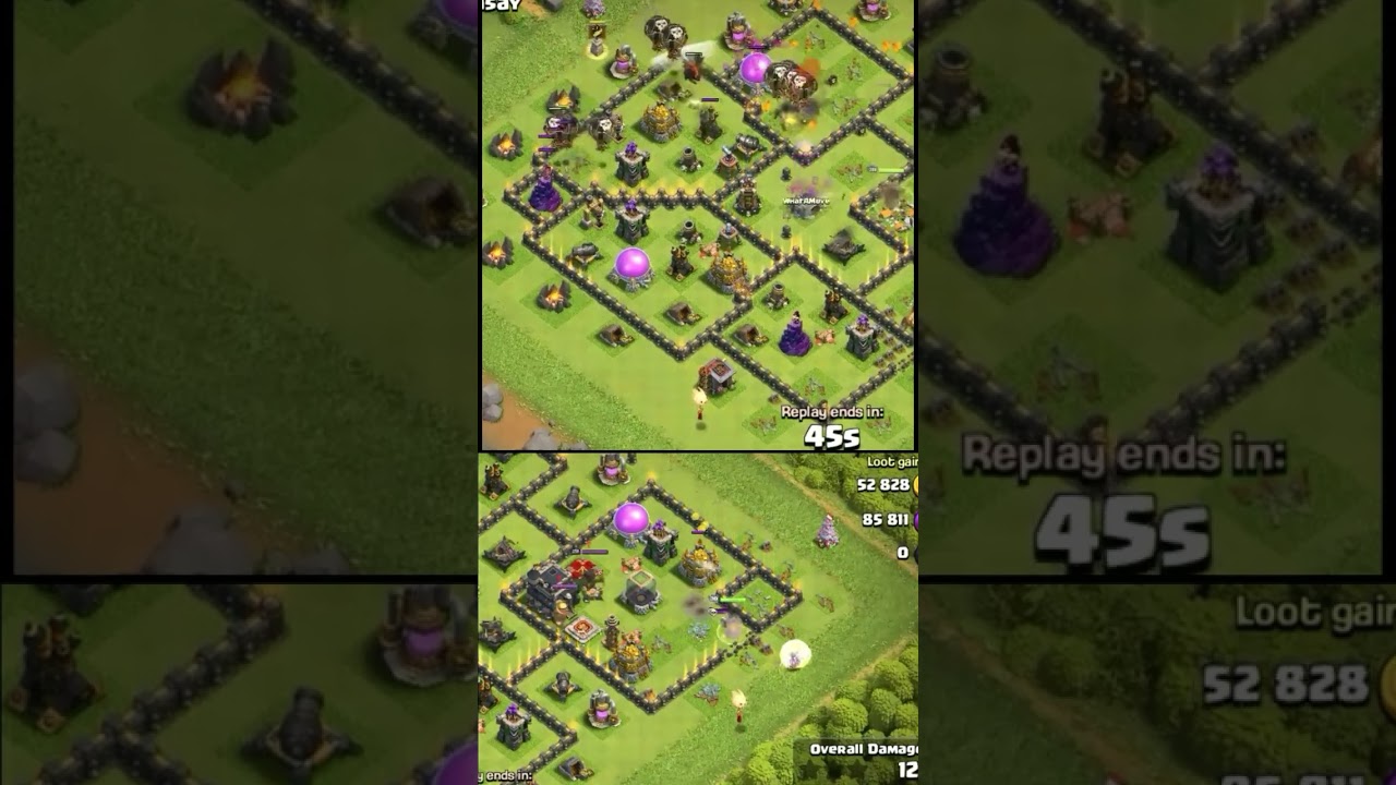 QUEEN CHARGE LAVA LOON #coc #clashofclans #shorts  #vairalattack #vairalshorts #shortsclashofclans