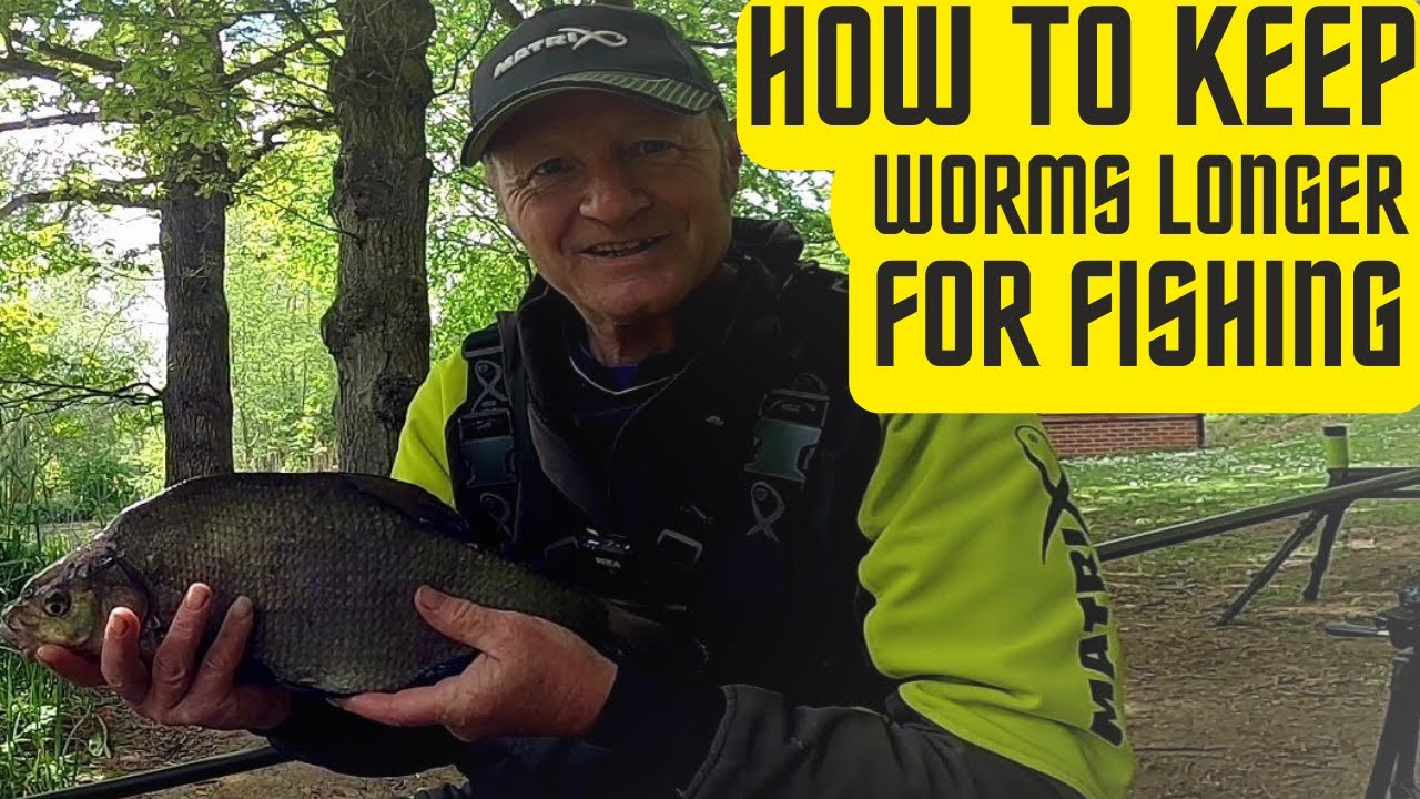 How to keep Worms longer for fishing #jamesatkinsfishing #vidiq