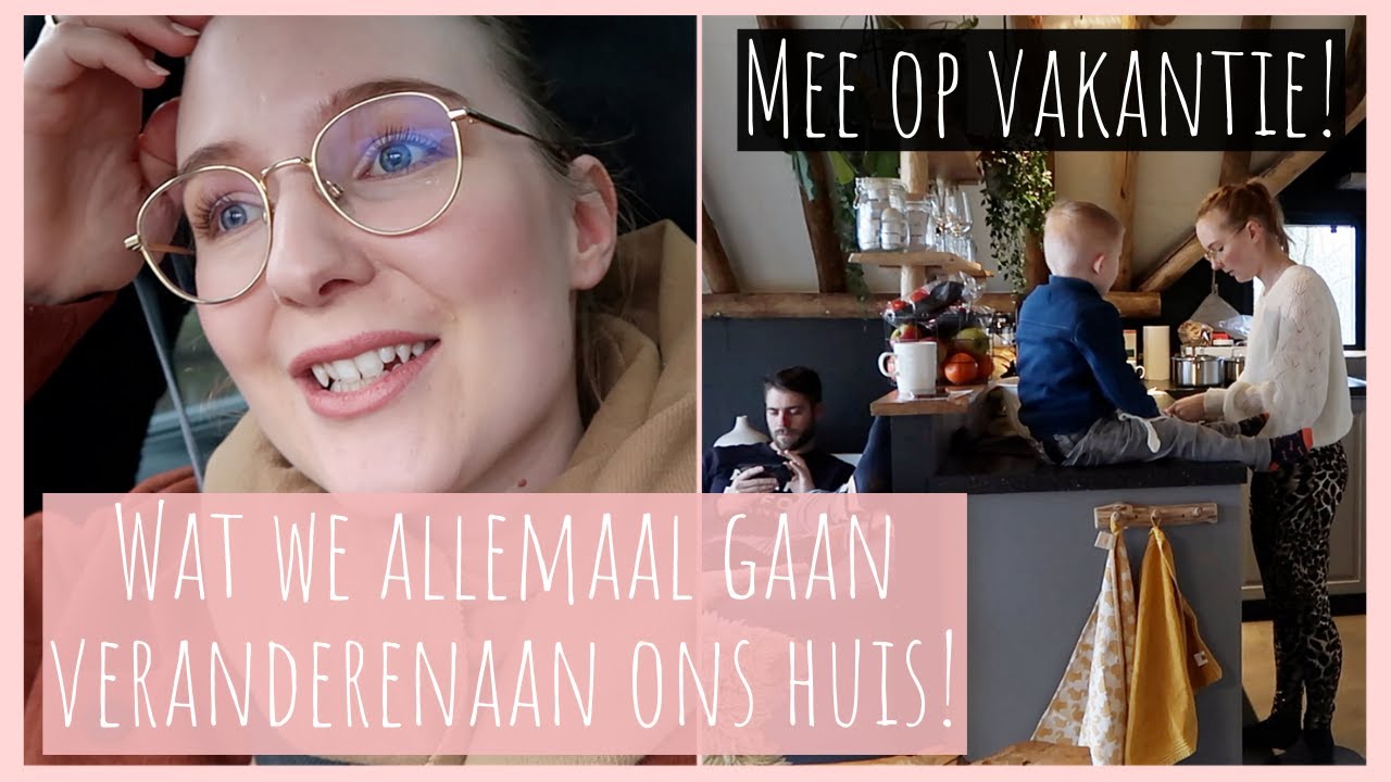 VERBOUW PLANNEN, BABYUITZET & vakantie in BOOMHUT | Weekvlog #170 | Wil & Tien