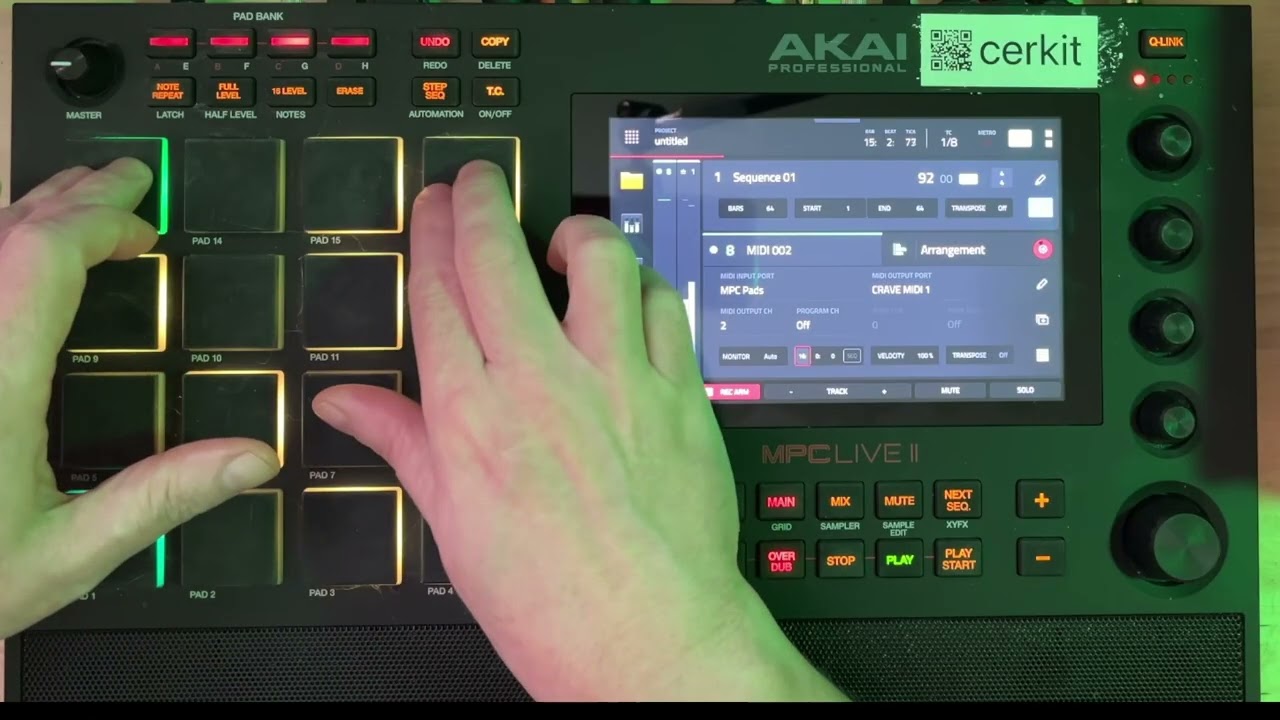 Ultrajam 101 - MPC Live II, Korg Wavestate, and Behringer Crave