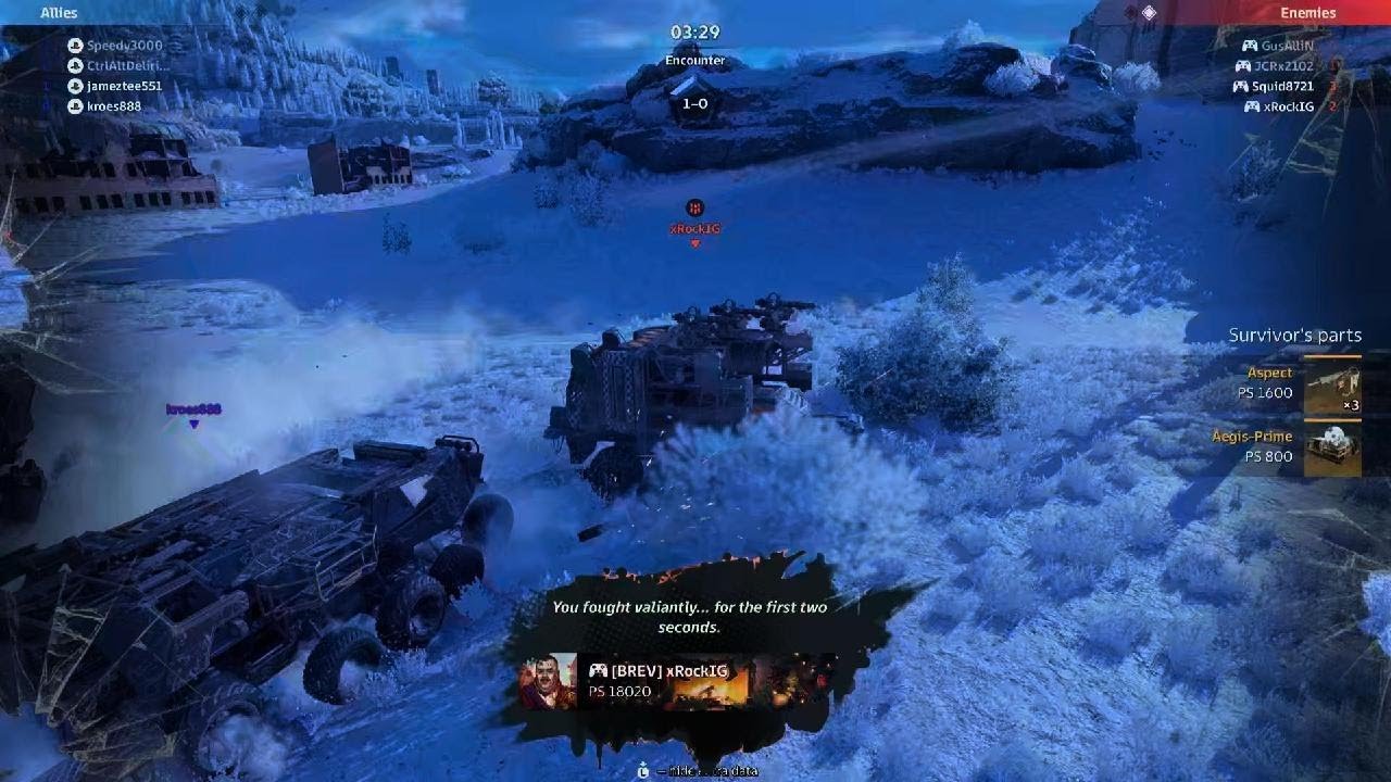 Crossout Clan War - JCO vs TRAT