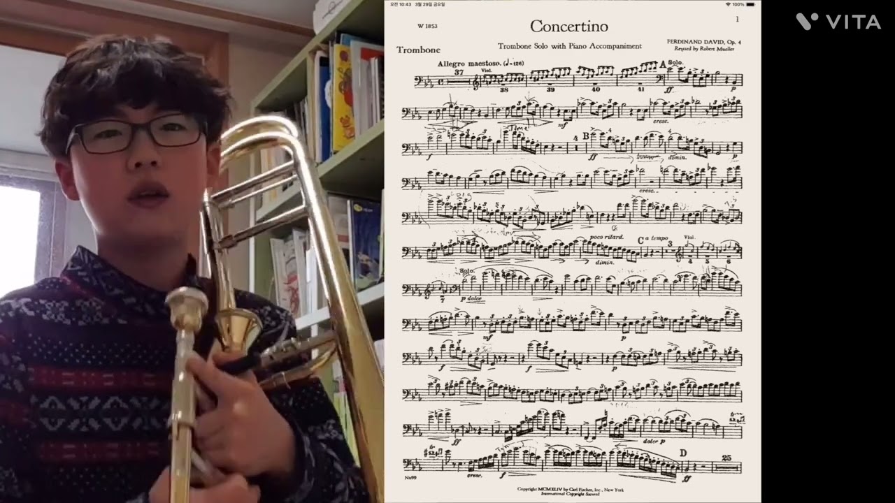 David Concerto 1mov. (When I was 10 years old...)