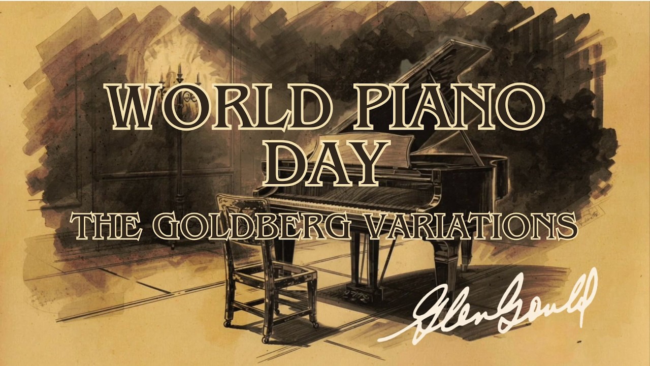 Glenn Gould - World Piano Day - The Goldberg Variations