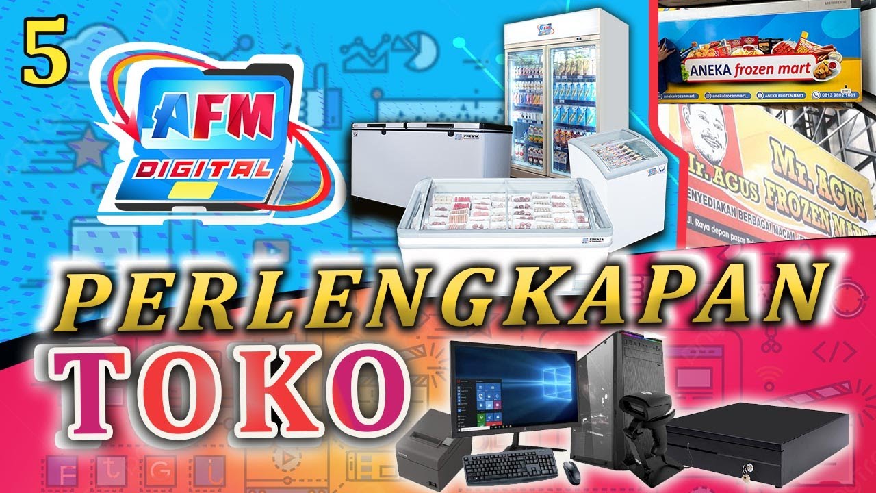 Perlengkapan toko untuk usaha Frozen food