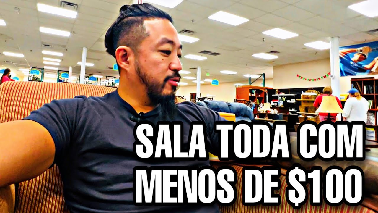 MOBILIEI A SALA COMPLETA COM MENOS DE $100 NOS EUA!!