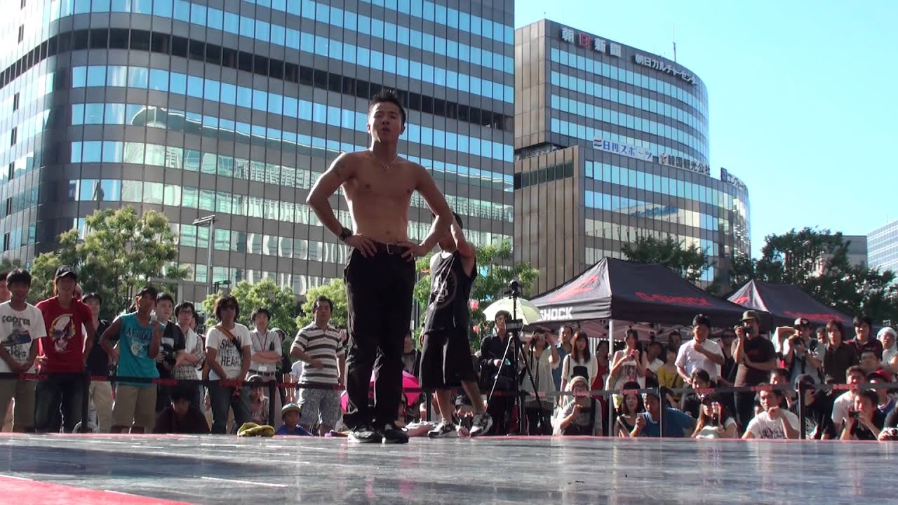 2goo & dragon (foundnation) vs yuki & issei (kyusyu danji)@REAL TOUGHNESS 福岡 2012/8/25